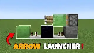 New Infinite Arrow Launcher in Minecraft 1.21.8!! 😲😱