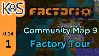 Factorio Community Map 9, Ep 1: Factory Tour: Bob's Mods | Co-op Multiplayer 0.14