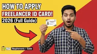 Freelancer ID Card করতে কি কি লাগবে? Full Requirements + Guide! 