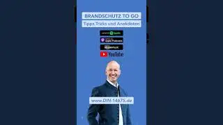 Brandschutz To Go Kurztrailer (Episode 246.1) Wer Normen fordert und wer am Ende wirklich haftet