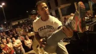 Carinaro (CE) - Mimmo Dany alla sagra del fasulo spullucariello