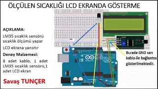 Arduino Robotik Sıcaklık Ölçümü Devresi (Dijital Termometre)
