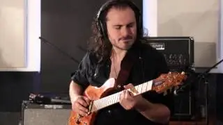Alex Hutchings - Roland GR-55 guitar synth linked to a computer and Boss RC-300