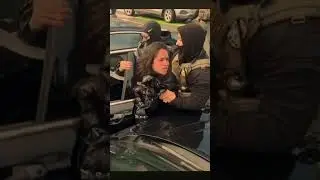 ICE Pulls Woman From Car: What Really Happened? #shorts