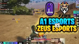 A1 ESPORTS vs ZEUS ESPORTS IN PMPL FINAL 2021 | A1 ESPORTS #2 with 9 kill PMPL FINAL | PUBG MOBILE