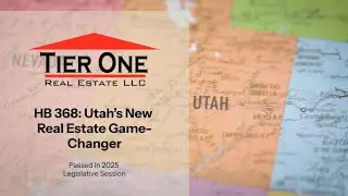 Utah HB 368 Explained: What Real Estate Investors in Salt Lake City MUST Know (2025 Law Update)