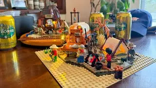 Wild West Twofer part 2 (#lumibricks Cowboy Camp) #legoalternatives #oldwest #bricksandbeer 