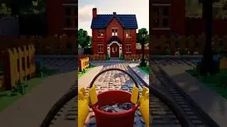 Tiny LEGO Fishing (POV) 🎣 #pov #fishing #lego