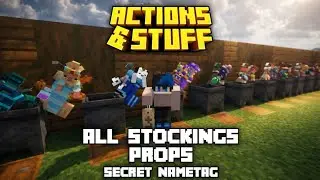 ACTION AND STUFF SECRET NAMETAG (STOCKINGS PROPS)🤩🤩