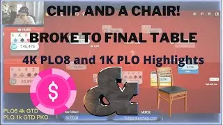 4K PLO8 and 1K PLO Tournament Stream Highlights #2