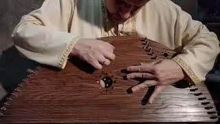 Russian Traditional Music Instrument Gusli with Amazing Sound