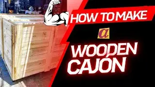Cajón de Madera para Exportación  | Embalaje Internacional Certificado #carpinteria #wood 