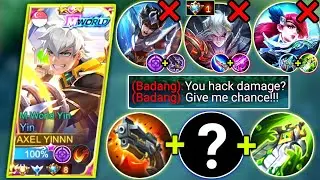 YIN VS BADANG SIDELANE + JUNGLER DYRROTH | INTENSE GAME | YIN BEST BUILD & EMBLEM | MOBILE LEGENDS