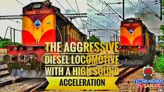 King Of Diesel-powered Loco🔥