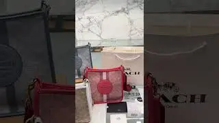 Coach New Dempsey File Collection Crossbody Bag