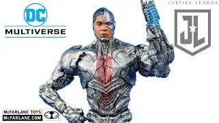 DC Multiverse CYBORG Liga da Justiça SNYDERCUT Action Figure Review McFarlane Toys
