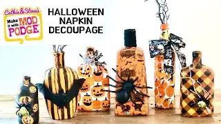 DIY Halloween Bottles