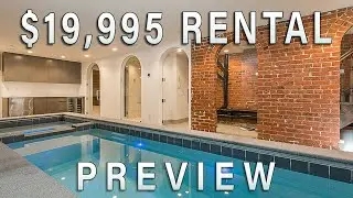 Harlem NYC Brownstone Rental with Pool, 2 Car Garage, & Panoramic Rooftop