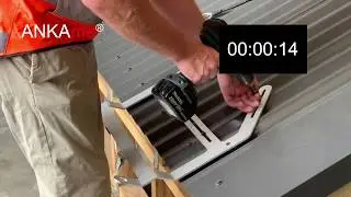 How to Install Permanent Ladder Access Bracket on metal roof | ANKAme Height Safety (2023)