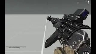 Демонстрация переключения метода удержания RHS AK-74M ACE