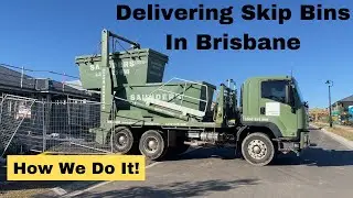How a Skip Bin Is Delivered!