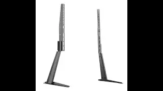 True Vision Adjustable Table Top TV Stand Installation Video TVT03-21L