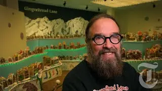 Meet the artist behind the 600 gingerbread houses on display in Utah