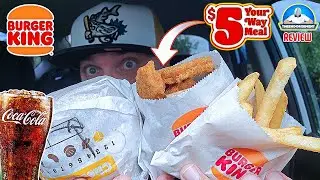 Burger King® $5 Your Way Meal Review!🍔👑 | Is It Worth It? | theendorsement