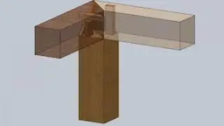Three way mitre joint