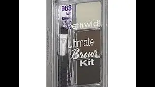 Wet N wild eyebrow kit review and tutorial