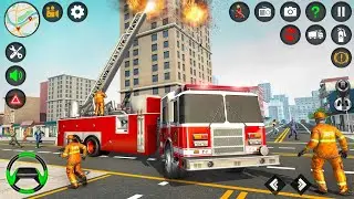 real fire truck driving simulator game rescue