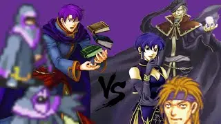 [FE7] - Canas + Luna Tome VS Jerme,&Uacute;rsula and Nergal 