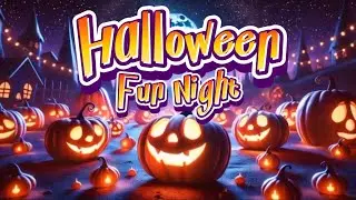 [Halloween Fun Night] 🎧🎵🎃 The Fun Halloween Adventure Song 🎤 for Kids 👻🕸️