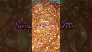 Simply Spaghetti #highlights #shortvideo #subscribe #yummy #delicious #spaghetti