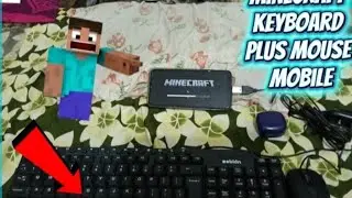 Minecraft khelne wale keyboard versis mouse mobile khelne mein maja a raha hai 😊👍😮