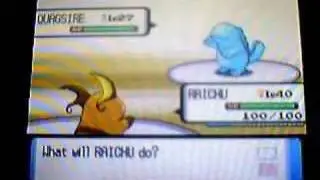 Pokemon diamond/pearl (fourth) gym battle: Craser Wake