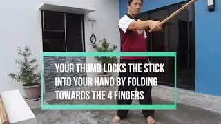HOLDING THE STICK AND HAND ORIENTATION