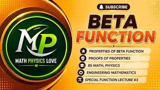 Beta Function - properties of beta function  Lecture3 Urdu