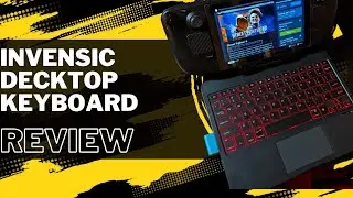 Так близко: обзор клавиатуры Invensic DeckTop для Steam Deck