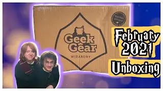 Geek Gear Wizardry Box Feb. 2021 Unboxing! | Harry Potter themed Unboxing