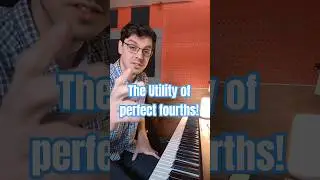 perfect fourths add lots of potential and interest to simple chord progressions! #piano #musictheory