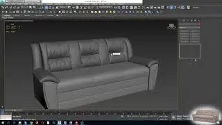 Modelling 3Ds Max.  Sofa VIKA - Brooklyn part-2 |  Моделирование дивана VIKA - Brooklyn часть-2