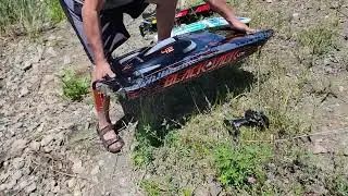 Pro boats Blackjack 42 speed testing 83 mph
