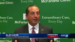 Exclusive: Secretary Azar shares the future of therapeutic uses in COVID-19 treatment
