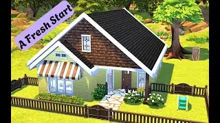 House Of Solace For A Newly Separated Mom - A Sims 4 Speed Build