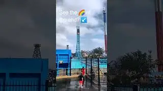New Aquaman Power Wave ride at Six Flags Over Texas this spring #tastetherainbow #aquaman