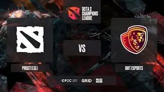 Prosti Esli vs GMT Esports, Dota 2 Champions League 2021 S1, bo3, game 1 [Mila & Adekvat]