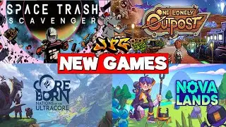 NEW Survival Crafting Games You Should Check Out! New Demos! Coreborn! space trash scavengers...
