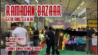 Singapore Travel - Geylang Serai Ramadan Bazaar - Hari Raya Light Up 2022 @ShineWalkingTour