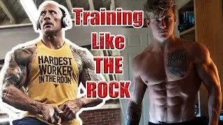 I TRIED TRAINING LIKE THE ROCK... | BRUTAL BACK DESTRUCTION